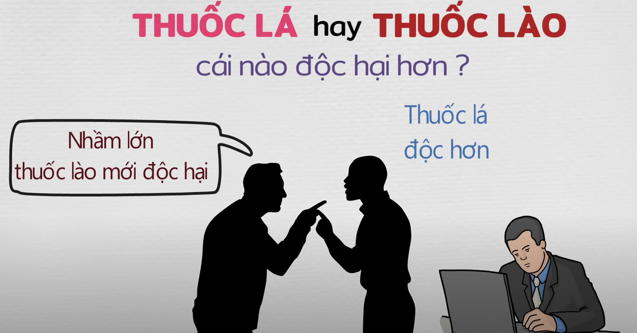 Thuốc lá hay thuốc lào độc hại hơn?